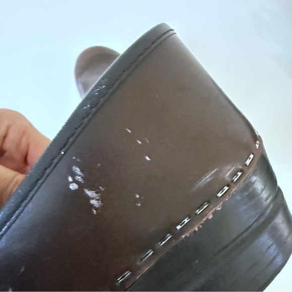 Sanita Dally Brown Clogs  Mules Women's 40 US 9 - Picture 9 of 9
